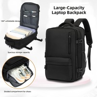 Ransel Laptop Multifungsi yang Dapat Diubah Menjadi Tas Travel Hiking dengan Port USB Kapasitas Besar