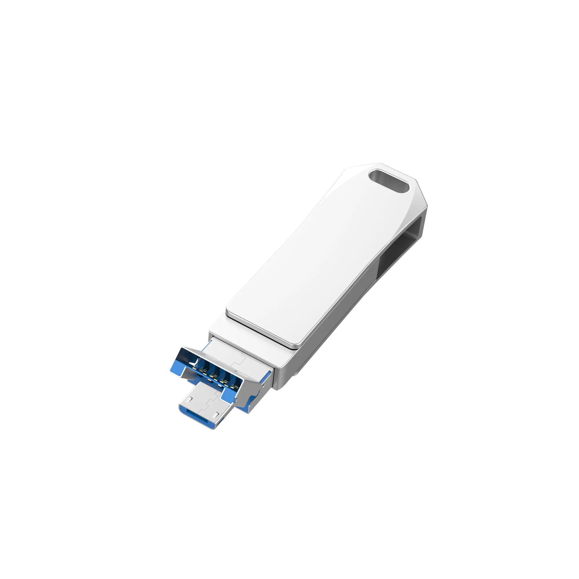 Super 4 en 1 OTG USB 3,0 teléfono inteligente 32GB para Android Iphone 16 GB unidad Flash Usb