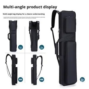 Sac <span class=keywords><strong>de</strong></span> table multifonctionnel 1/2 portable pour queue <span class=keywords><strong>de</strong></span> billard Commerce extérieur Cuir <span class=keywords><strong>Film</strong></span> Style Fitness Sports Sac <span class=keywords><strong>de</strong></span> rangement - Product Image 4