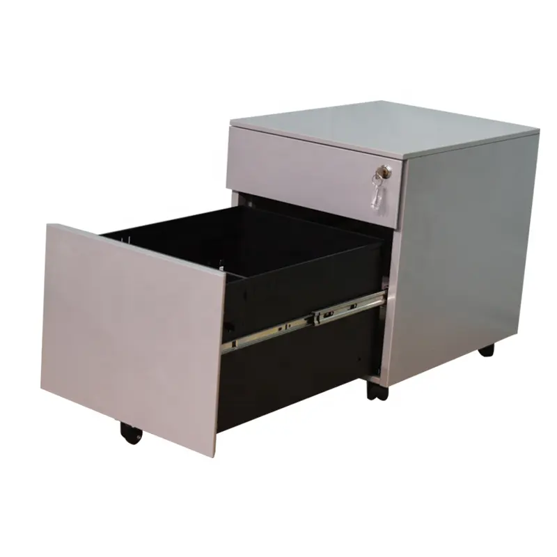 Vente en gros armoire de rangement en acier de haute qualité avec tiroirs bureau A4 3/4 classeur à tiroirs avec dossiers et serrures intégrés