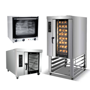 Horno de Convección Industrial de 5, 8 y 10 Bandejas para Panaderí<span class=keywords><strong>a</strong></span> y Pastelerí<span class=keywords><strong>a</strong></span>, Eléctrico y <span class=keywords><strong>a</strong></span> Gas, 110/220 Voltios, con Rotor - Product Image 1