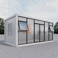 Casa Container Prefabbricata Monolocale in Acciaio, Prodotta in Fabbrica Cinese
