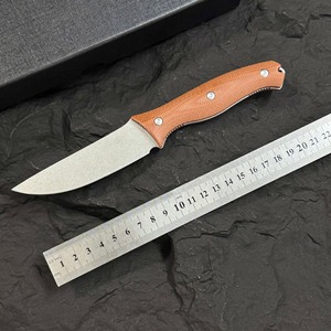 Chất lượng cao OEM sợi thủy tinh xử lý thẳng trở lại cố định balde dao thép không gỉ cố định lưỡi dao với kydex vỏ bọc - Product Image 3