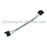 Connecteur de câblage de remorque 5 broches mâle-femelle SAEJ1128 12V-24V 2.5A avec gaine en PVC étamée