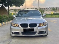 Kit de pare-chocs avant sport M-Tech pour BMW Série 3 E90 avec feux antibrouillard et calandre inférieure