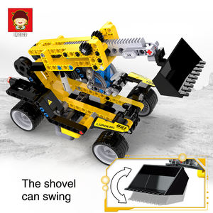 Bloque <span class=keywords><strong>de</strong></span> juguete ingeniería coche modelo <span class=keywords><strong>de</strong></span> bloques <span class=keywords><strong>de</strong></span> construcción DIY 273PCS juguete construir bloques juguetes compatibles legoing creativo DIY ladrillo - Product Image 3