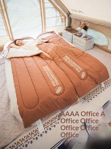 Sac de couchage quatre saisons universel pour adulte, camping en plein air, léger, été, voiture, simple/double, couverture double usage - Product Image 6