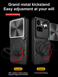 Funda Protectora Antigolpes para Nothing Phone 4A Pro 5g 3A <span class=keywords><strong>Lite</strong></span> CMF Phone 2 Pro 5g, Anillo de Protección para Cámara con Lente Deslizante, Cubierta Trasera - Product Image 5