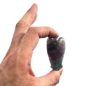 Estatuilla de piedras preciosas Estatuilla de Ángel guardián 2 Chakra Piedra preciosa para suministros de brujería - Product Image 6