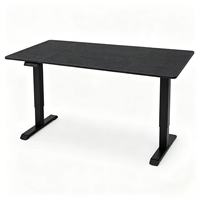 Bureau assis-debout ergonomique professionnel, robuste, motorisé, réglable en hauteur avec contrôle de mémoire pour le bureau à domicile