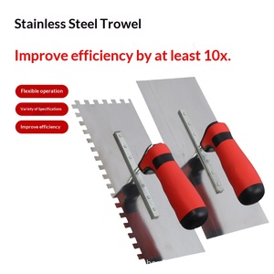 High Quality 355mm Stainless Steel Hand Plaster Scraper Square End Industrial Grade OEM Customizable Wayne - Product Image 4