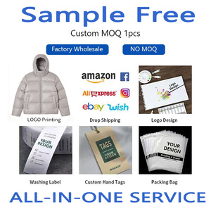 Parka in Piuma d'Oca di Lusso Personalizzato di Alta Qualità per Uomo con Cappuccio in Pelliccia di Lupo, Giacca Invernale con Sacchetto Antipolvere - Product Image 5