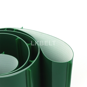 Kılavuzlu Dayanıklı PVC Konveyör Bant Aşınmaya Dayanıklı Endüstriyel Bant Kolay Temizlenir - Product Image 4