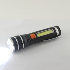 Lampe de poche portable en alliage d'aluminium multifonction P50 haute luminosité LED Cob lumière rouge longue portée longue durée pour l'extérieur - Product Image 1