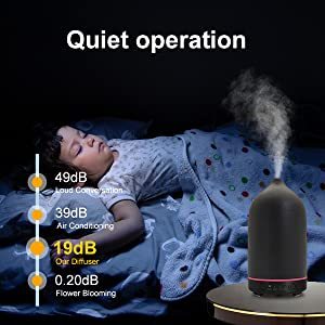 Difusor de Aroma Eléctrico de Cerámica Portátil de 100 ml, Suministro Directo de Fábrica, 7 Colores de Luz LED, Humidificador Ecológico para el Hogar - Product Image 4