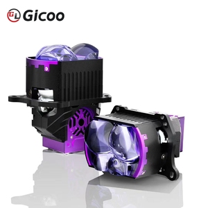 เลนส์โปรเจคเตอร์ LED 3.0 Bi สำหรับไฟหน้ารถเลนส์สีน้ำเงินหลายดวงไฟหน้ารถยนต์ G5 3R 220W 12V ใหม่50000ลูเมน - Product Image 6