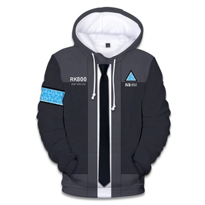 Stampa a sublimazione 3D Anime giapponese personalizzato manica lunga girocollo Pullover in poliestere puro felpa Casual - Product Image 2