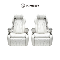 Siège passager VIP modifié en cuir électrique personnalisé JS02A KIMSEY pour Toyota Alphard Vellfire Sienna Granvia