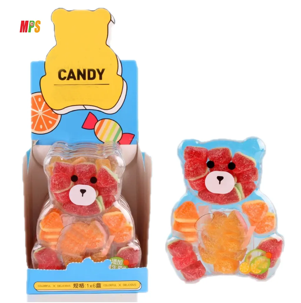 Supply OEM Customized Private Label Gummy Bears Shape Packing CANDY Soft Sweets Confection
