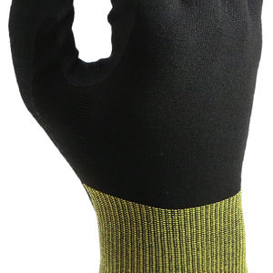 Guantes Térmicos de Invierno MaxiTough al por Mayor, de Nailon y Elastano de Calibre 15, Acrílico de Calibre 10, Recubiertos de Nitrilo Arenoso, con Función Antideslizante y Aislamiento - Product Image 3