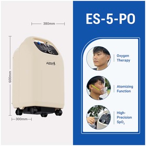 Equipo de Oxígeno VPSA AERTI de 5 Litros, Bajo Mantenimiento, con Panel Grande, para Cuidado de Personas Mayores - Product Image 4