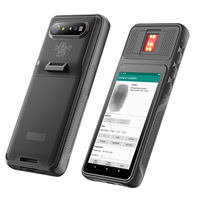 Escáner de Huellas Dactilares Biométrico Industrial de 5 Pulgadas Más Barato de Fábrica, Escáner de Códigos de Barras 2D Resistente con NFC, PDA, Escáner de Huellas Dactilares Portátil
