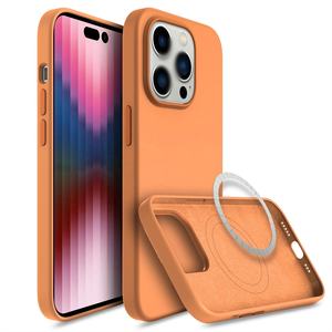 Vente en gros d'usine, étui de téléphone de qualité supérieure, anti-traces de doigts, étui en <span class=keywords><strong>silicone</strong></span> magnétique liquide original pour <span class=keywords><strong>iPhone</strong></span> 14/<span class=keywords><strong>13</strong></span> Pro Max, pour <span class=keywords><strong>iPhone</strong></span> 14 - Product Image 4