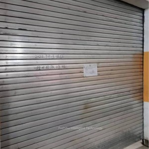 <span class=keywords><strong>Porte</strong></span> <span class=keywords><strong>de</strong></span> <span class=keywords><strong>garage</strong></span> extérieure moderne à double couche en acier, ignifugée 3H, certifiée CE, avec liaison d'alarme automatique - Product Image 3