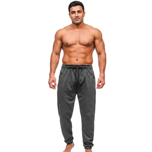 Pantalones de Hombre Transpirables con Cordón Ajustable, Antiarrugas, Teñido Liso 2026, Corte Slim Recto, Casual, Sin Plancha, con Logotipo Personalizado - Product Image 1
