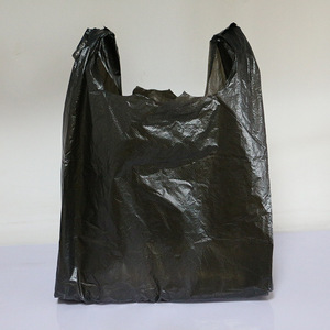 Sacs poubelle en plastique noir de grande taille XL, épaissis avec poignées, pour usage au bureau - Product Image 2