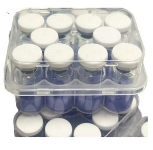 Kit de flacons de sérum facial anti-rides et réparateur de barrière cutanée à base de poudre lyophilisée de peptide de cuivre GHK-Cu - Product Image 4