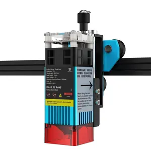TTS-55 Twotree Mini Lazer ahşap kesme taşınabilir ahşap oymacı Grabador Gravur damga CNC işaretleme Lazer oyma makinesi