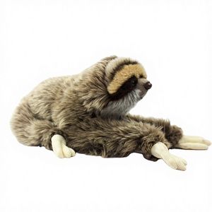 Peluche di Bradipo Realistico, Giocattoli Morbidi OEM ODM Direttamente dalla Fabbrica, Animali di Peluche Folivora, Simulazione in Cotone PP, 14cm, Regalo di Natale per Bambini - Product Image 2