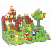 Lot de 100 Pièces Blocs Magnétiques en Plastique, Set Aventure STEM Jouets de Construction pour Enfants, Cubes Magnétiques pour Cadeaux de Noël