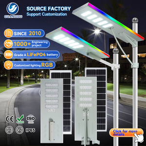 Lámpara Solar LED Integrada Todo en Uno de Aluminio Fundido a Presión, Impermeable IP65, de 150w, 200w, 240w, 300w, 500w, 600w, Directo de Fábrica - Product Image 1