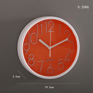 <span class=keywords><strong>Reloj</strong></span> <span class=keywords><strong>de</strong></span> Cuarzo <span class=keywords><strong>de</strong></span> 8 Pulgadas, Relojes <span class=keywords><strong>de</strong></span> Diseño Antiguo <span class=keywords><strong>de</strong></span> Plástico, Decoración del Hogar, Sala <span class=keywords><strong>de</strong></span> Estar, Dormitorio, Relojes <span class=keywords><strong>de</strong></span> <span class=keywords><strong>Pared</strong></span> Silenciosos, Diseño <span class=keywords><strong>de</strong></span> Arte Moderno - Product Image 3