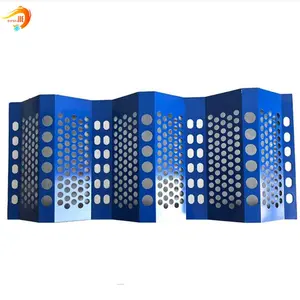 Windproof Dust Suppression Net/ Perforated Anti Wind Net high end market perforated metal mesh anti wind net