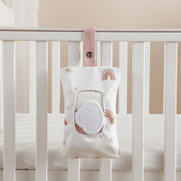 Sac de rangement suspendu pour poussette pour lingettes pour bébé, étui de voyage pour lingettes pour bébé, pochette réutilisable pour lingettes humides pour bébé, distributeur