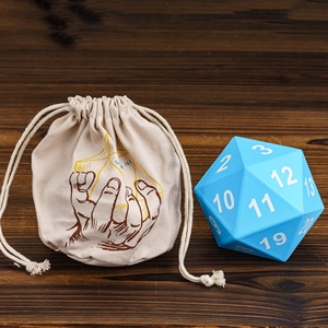 Udixi biểu tượng tùy chỉnh đa diện xúc xắc RPG ngục tối và con rồng 80mm D20 bọt xúc xắc - Product Image 6