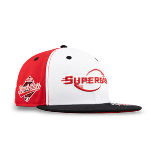 Casquette ajustée en laine acrylique à 6 panneaux avec broderie plate personnalisée TCAP Chine - Product Image 3