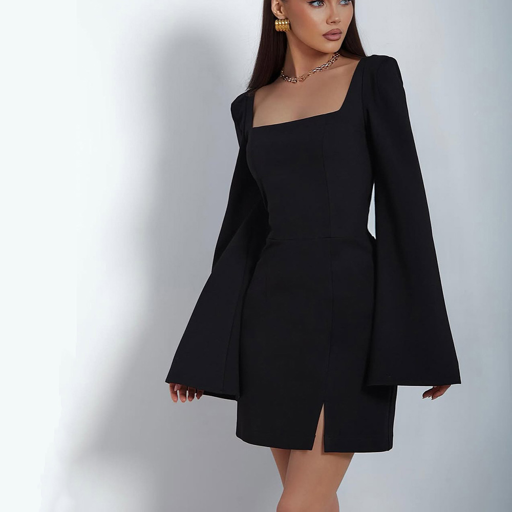 flare maxi dress with sleeves Azealia Flare Maxi main image 1