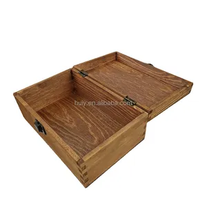 Best Selling Products In Italy Solid Wood Mini Tea Bag Gift Box Customised Wooden Gift Box