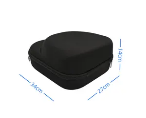 WY EVA Hat Hard Case With Handle Zipper Closure Shockproof And Dustproof Nylon Carrying Case For Hats ROHS Certified