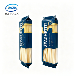 Sachet personnalisé à soufflet latéral de qualité alimentaire pour l'emballage de nouilles séchées, snacks, spaghettis et aliments pour bébés - Product Image 3