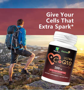 זוכה בויטמינים ותוספי העיר coq10 100 מ ג softgels נוגד חמצון עבור בריאות הלב קואנזים q10 כמוסת - Product Image 2