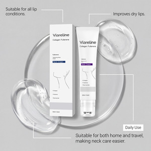 Crème de massage pour le cou avec rouleau, hydratante, éclaircissante, lissante, anti-rides, soin du double menton, crème de beauté au collagène pour le cou - Product Image 3