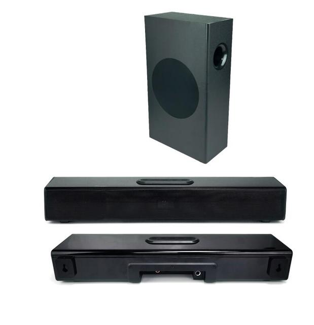 5.3 Soundbar Surround Speaker With Strong Bass Wooden Subwoofer Theater System 3D Wireless Sound Bar Home