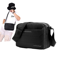 Tas Selempang Pria Mewah Anti Air Bahan Nylon untuk Perjalanan Outdoor