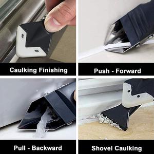 Caulking <b>Tool</b> Caulk Remover <b>Silicone</b> 5 in One <b>Tools</b> 3 1 Repair Construction Spatula Finishing Kit Set Smoother Scraper - Product Image 5