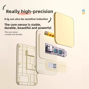 Quy mô nhà bếp kỹ thuật số chính xác cao cho hộ gia đình nướng thực phẩm nhỏ có trọng lượng pin mới - Product Image 4